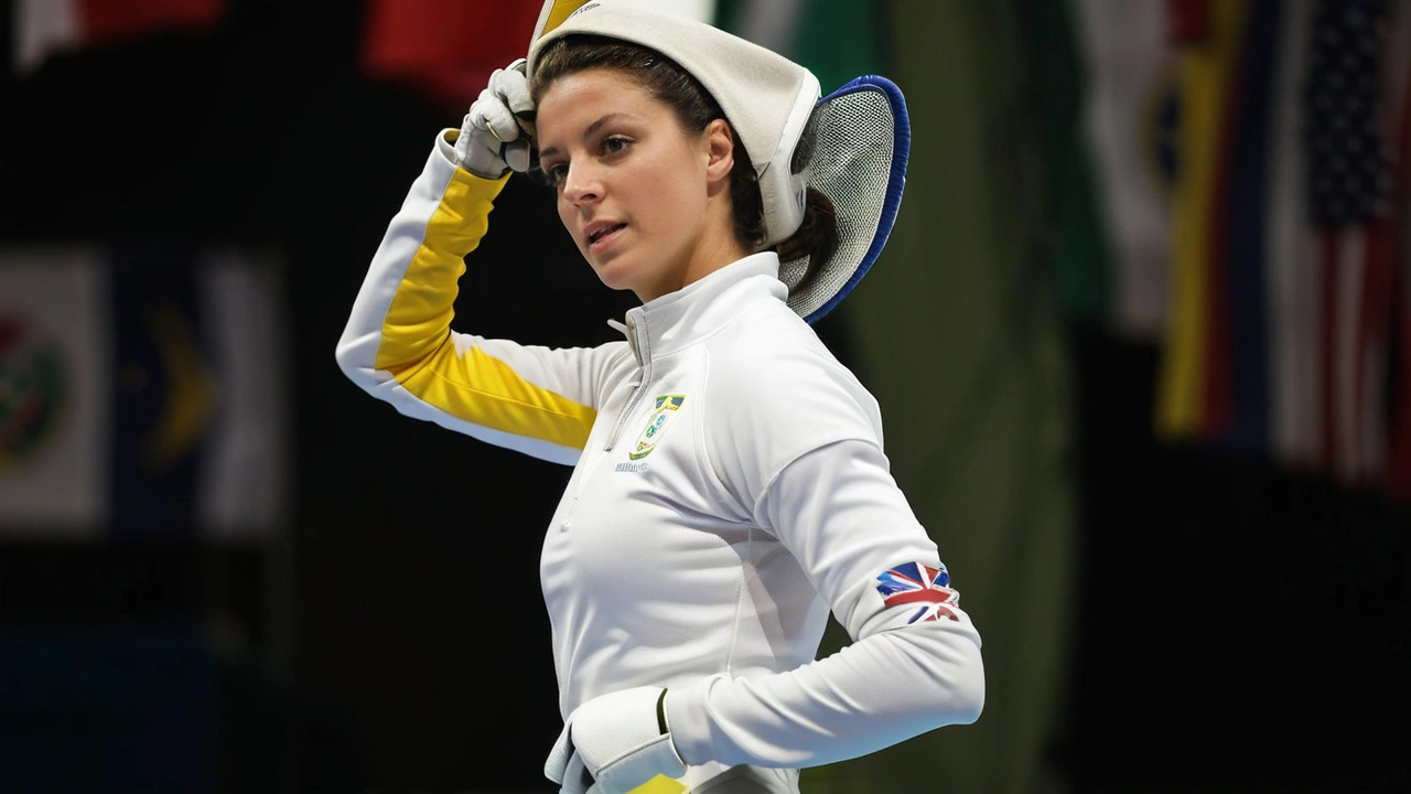 Nathalie Moellhausen: A Fencer's Battle with a Benign Tumor on Her Olympic Journey