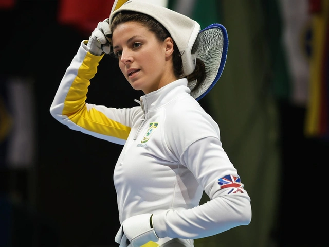 Nathalie Moellhausen: A Fencer's Battle with a Benign Tumor on Her Olympic Journey