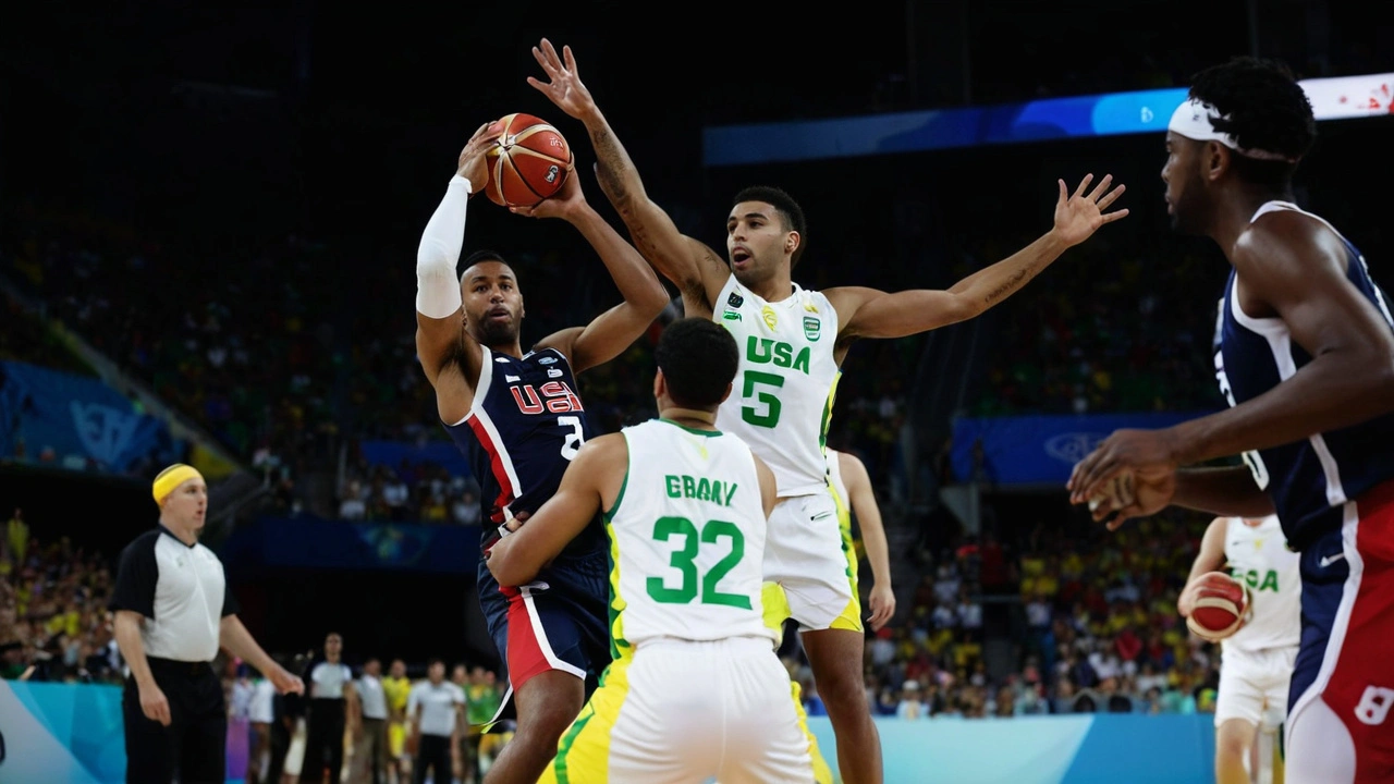 Brasil Enfrenta os EUA nas Quartas de Final do Basquete Masculino nas Olimpíadas 2024