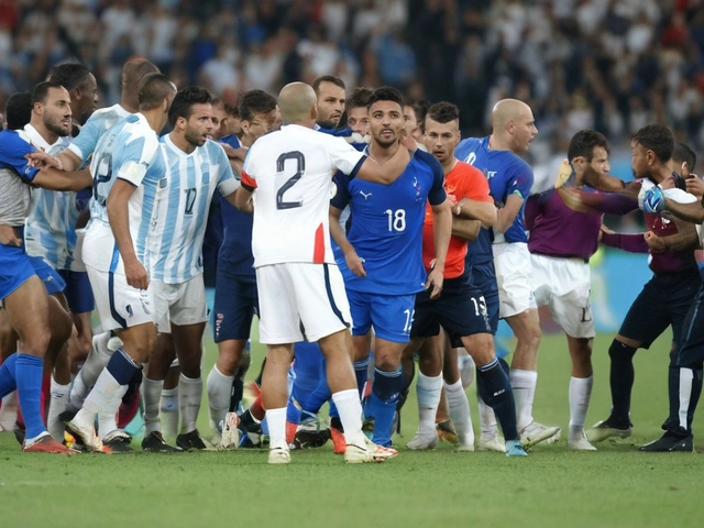 Vitória da França sobre a Argentina no Futebol Masculino das Olimpíadas de Paris com Gol de Jean-Philippe Mateta