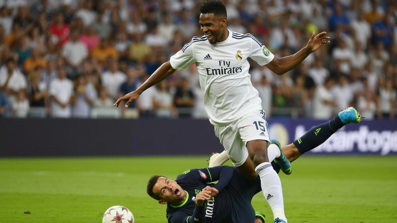 Hat-trick de Vinícius Júnior impulsiona vitória do Real Madrid sobre Osasuna