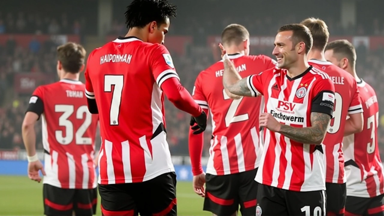 PSV Eindhoven Brilha em Vitória Arrasadora sobre o Girona na Liga dos Campeões